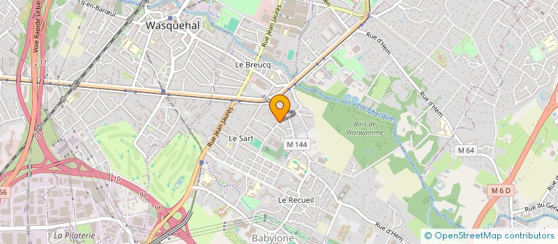 localisation de l'entreprise ACTIVITES SPORTIVES POUR TOUS  VILLENEUVE-D'ASCQ