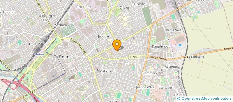 localisation de l'entreprise ACTIVITES TOUS SERVICES  REIMS