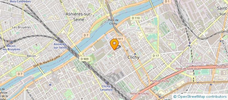 localisation de l'entreprise ACTIVIUM MANAGED SERVICES à CLICHY
