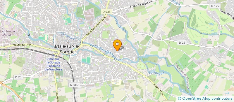 localisation de l'entreprise ACTIVIZ  L'ISLE-SUR-LA-SORGUE