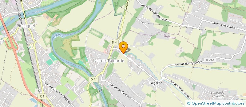 localisation de l'entreprise ACTIVPOINTS  LACROIX-FALGARDE