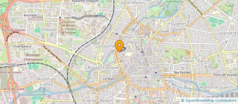 localisation de l'entreprise ACTIVR  RENNES