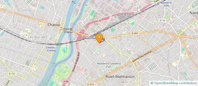 localisation de l'entreprise ACTIVSOLAIRE à RUEIL-MALMAISON