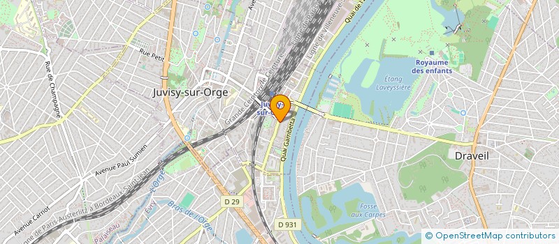 localisation de l'entreprise ACTIVSTAL à JUVISY-SUR-ORGE