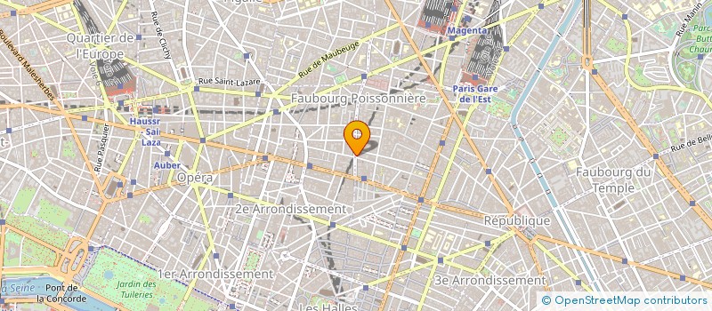 localisation de l'entreprise ACTJ ASS CENTRES TENNIS JEUNES  PARIS