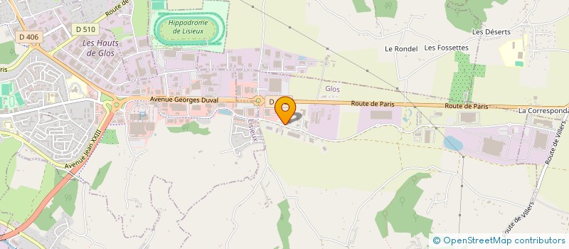 localisation de l'entreprise ACTLT  GLOS