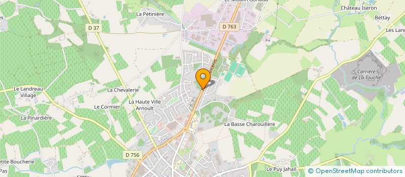 localisation de l'entreprise ACTO  VALLET