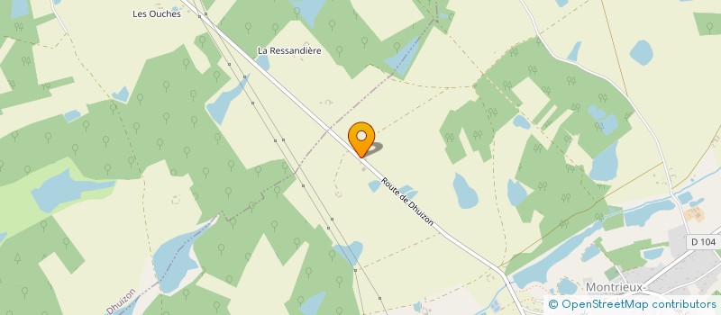 localisation de l'entreprise ACTO AND CO  LA FERTE-BEAUHARNAIS