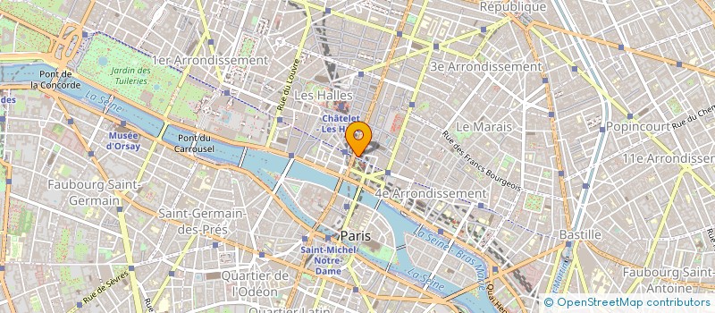 localisation de l'entreprise ACTOBP à PARIS