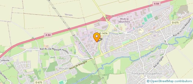 localisation de l'entreprise ACTOPREV  VERSON