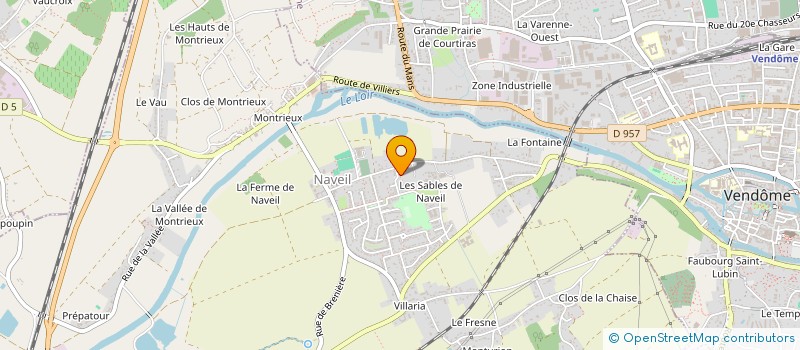 localisation de l'entreprise ACTOPS  NAVEIL