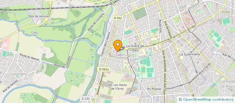 localisation de l'entreprise ACTP à CAEN