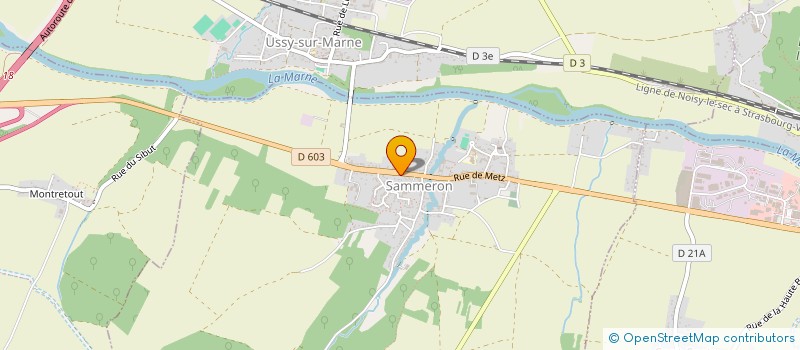 localisation de l'entreprise ACTP  SAMMERON