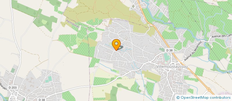 localisation de l'entreprise ACTPREV FORMATION à VILLEMOUSTAUSSOU