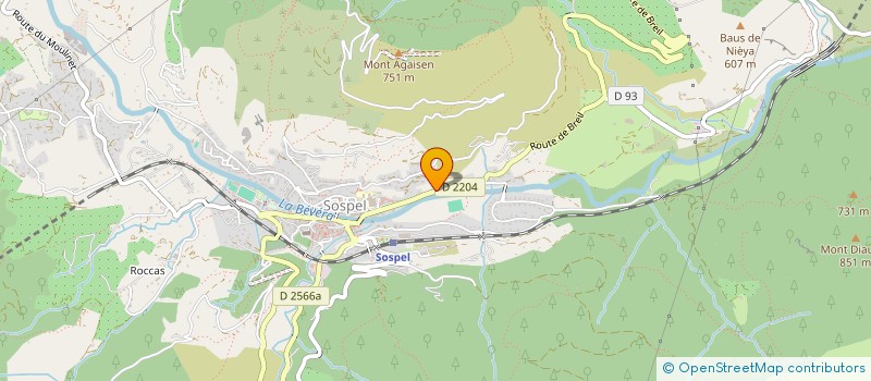 localisation de l'entreprise ACTSELL CONSULTING à SOSPEL