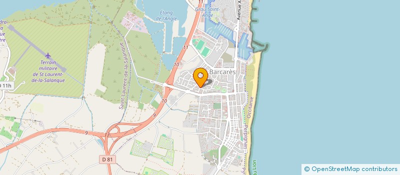 localisation de l'entreprise ACTU ELLE ET LUI SAINT CYPRIEN  LE BARCARES