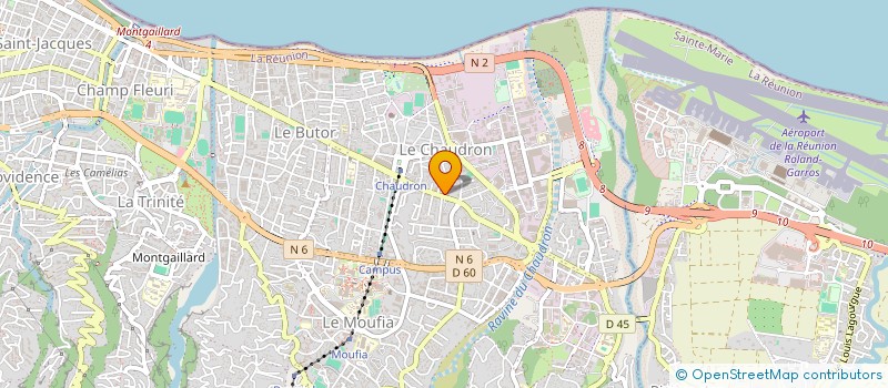 localisation de l'entreprise ACTU SYSTEM INGENIERIE à SAINT-DENIS