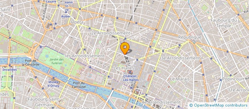 localisation de l'entreprise ACTUACORE à PARIS