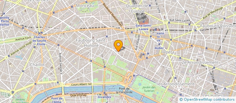 localisation de l'entreprise ACTUAL INFO à PARIS