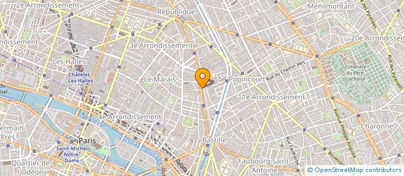 localisation de l'entreprise ACTUAL SCOOT  PARIS