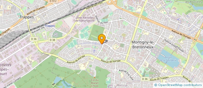 localisation de l'entreprise ACTUAL SYNDIC  CRETEIL