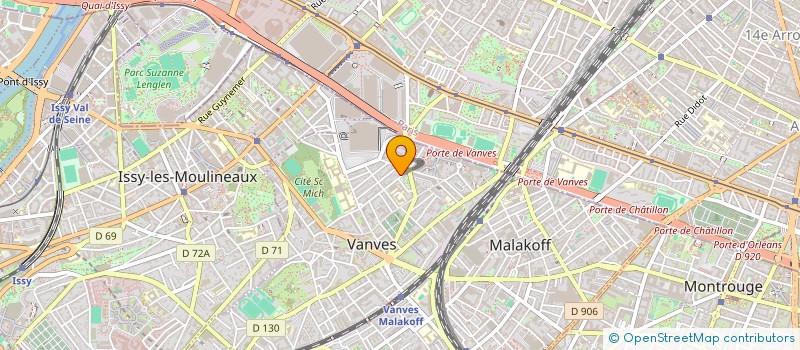 localisation de l'entreprise ACTUANIMAUX à BOULOGNE-BILLANCOURT