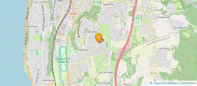localisation de l'entreprise ACTUAO à AIX-LES-BAINS