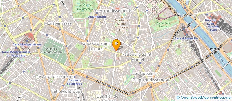 localisation de l'entreprise ACTUARIAT CONSEILS & FINANCES  PARIS