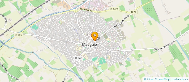 localisation de l'entreprise ACTUARIUS MEDITERRANEE à MAUGUIO