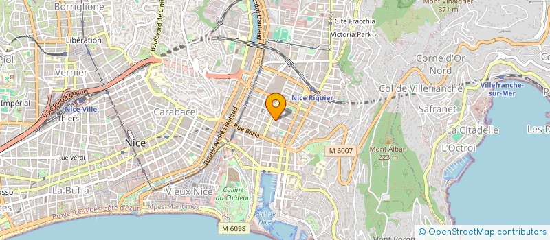 localisation de l'entreprise ACTUEL BIJOUX à NICE