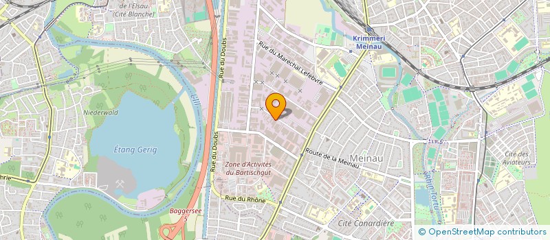 localisation de l'entreprise ACTUEL BUREAU CONSEIL  METZ