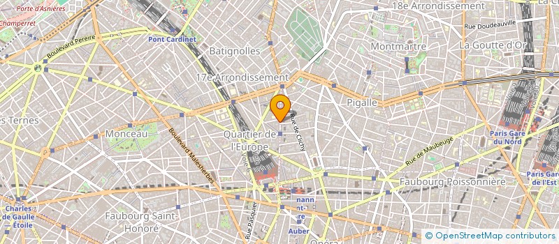 localisation de l'entreprise ACTUEL COURSES à PARIS