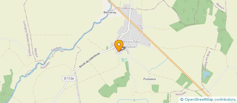 localisation de l'entreprise ACTUEL SHOPPING DECOR  LE PLESSIS-FEU-AUSSOUX