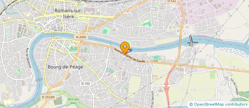 localisation de l'entreprise ACTUELLE DANSE CLUB PIZANCON à CHATUZANGE-LE-GOUBET