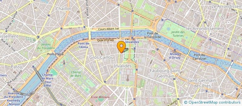 localisation de l'entreprise ACTUELS VOYAGES  PARIS