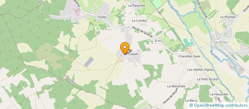 localisation de l'entreprise ACTUFLUX à CHAZELLES