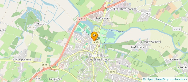 localisation de l'entreprise ACTUM à ST-PHILBERT-DE-GRAND-LIEU