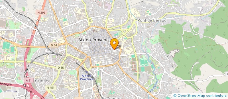 localisation de l'entreprise ACTUM CULTURE & COMMUNICATION à AIX-EN-PROVENCE