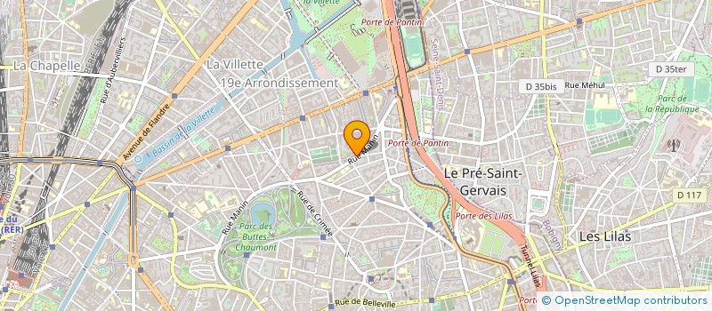 localisation de l'entreprise ACTURUS SARL à PARIS