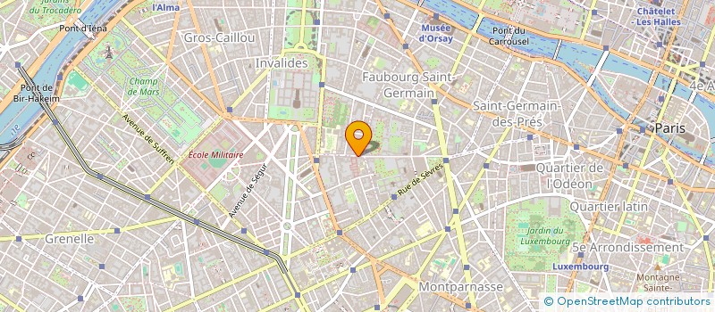 localisation de l'entreprise ACTUS CONSEIL  PARIS