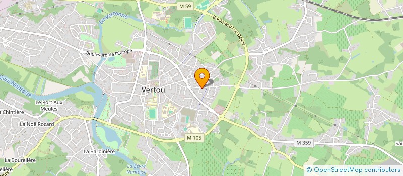 localisation de l'entreprise ACTUS IMMO  VERTOU