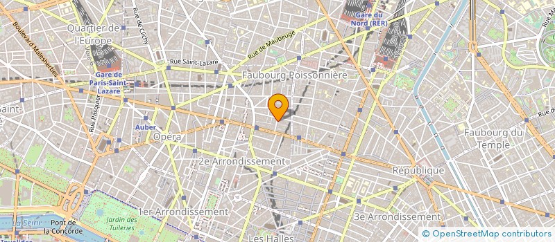 localisation de l'entreprise ACTUSOINS.COM  PARIS