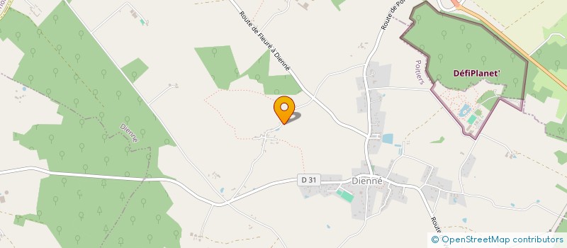 localisation de l'entreprise ACTYCOM  DIENNE