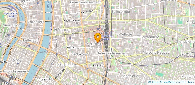 localisation de l'entreprise ACTYS HUMANIS  LYON