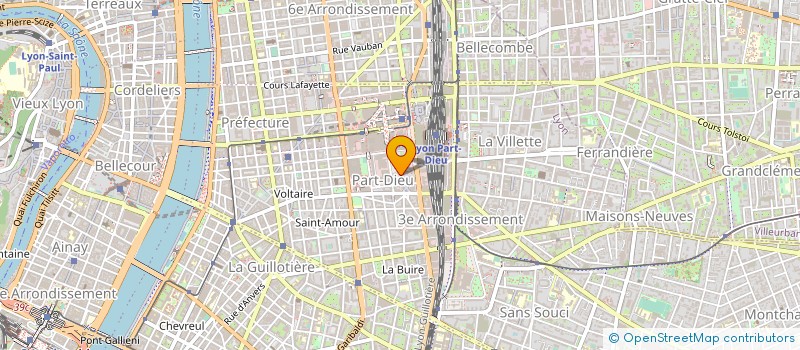 localisation de l'entreprise ACTYS PATRIMOINE  LYON