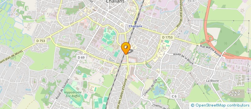 localisation de l'entreprise ACUI CHALLANS à CHALLANS