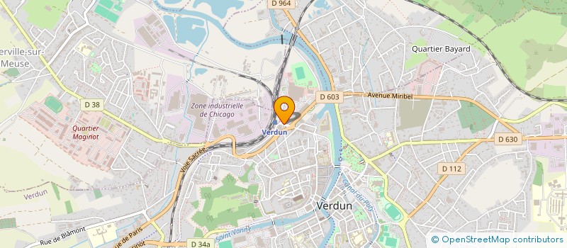 localisation de l'entreprise ACUITIS VDB  VERDUN