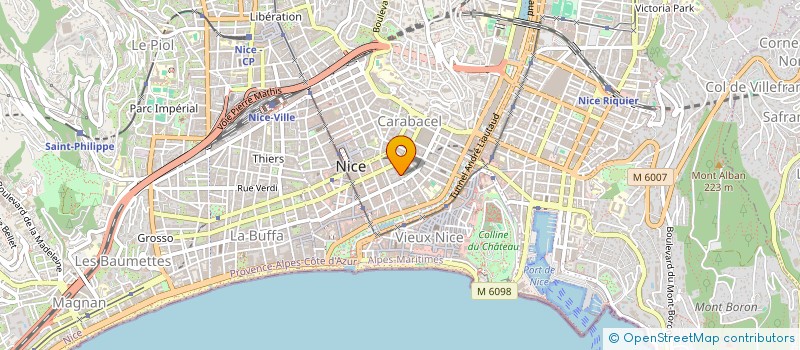 localisation de l'entreprise ACUNA à NICE