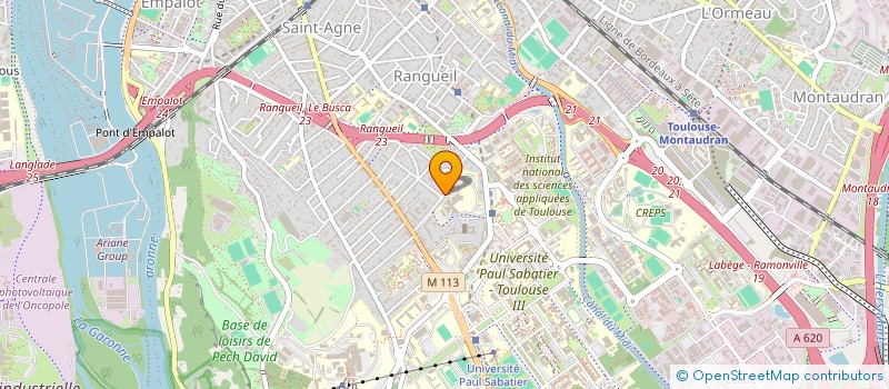 localisation de l'entreprise ACUPSY à TOULOUSE