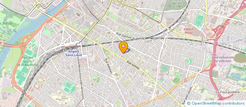 localisation de l'entreprise ACUTE INVESTOR SERVICES  ANGERS